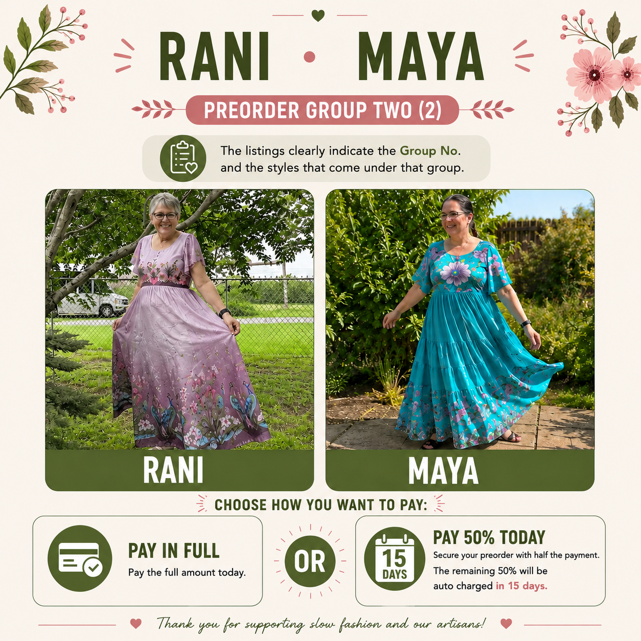 Rani/Maya ( Unlined)