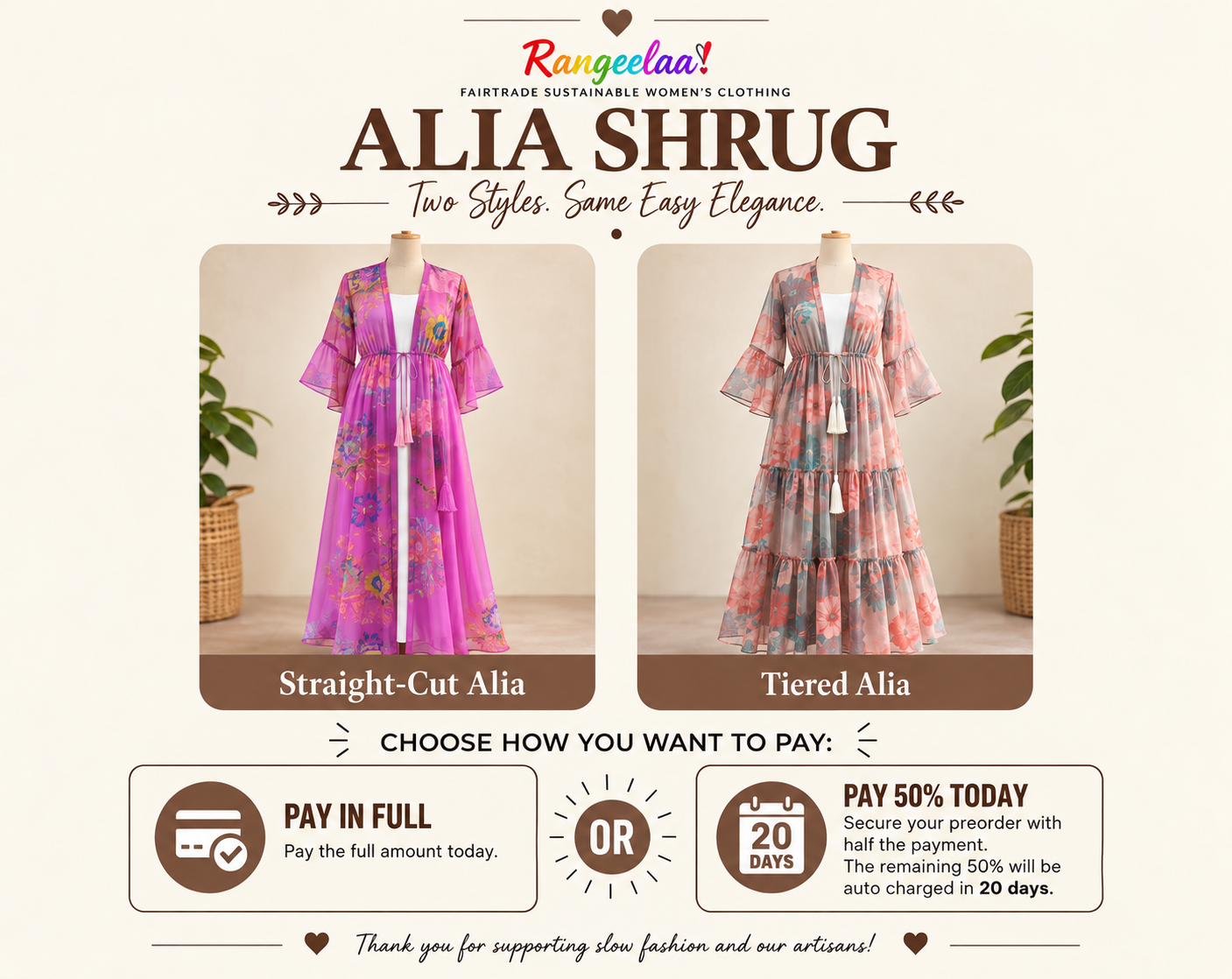 Tiered /Straight Cut Alia
