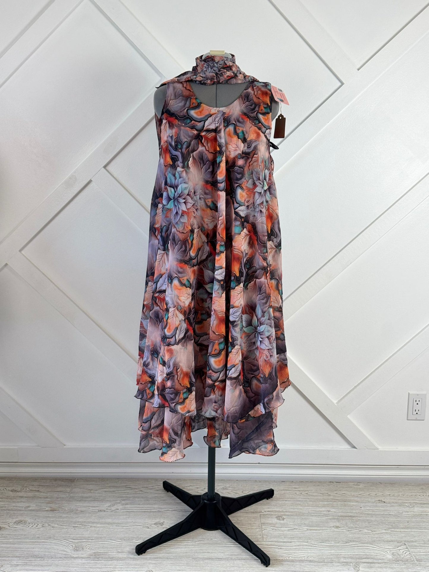 Basl.L- Digital print Non Plus Mahika-Dispatch Payment - Rangeelaa- Fairtrade Sustainable Women's Clothing