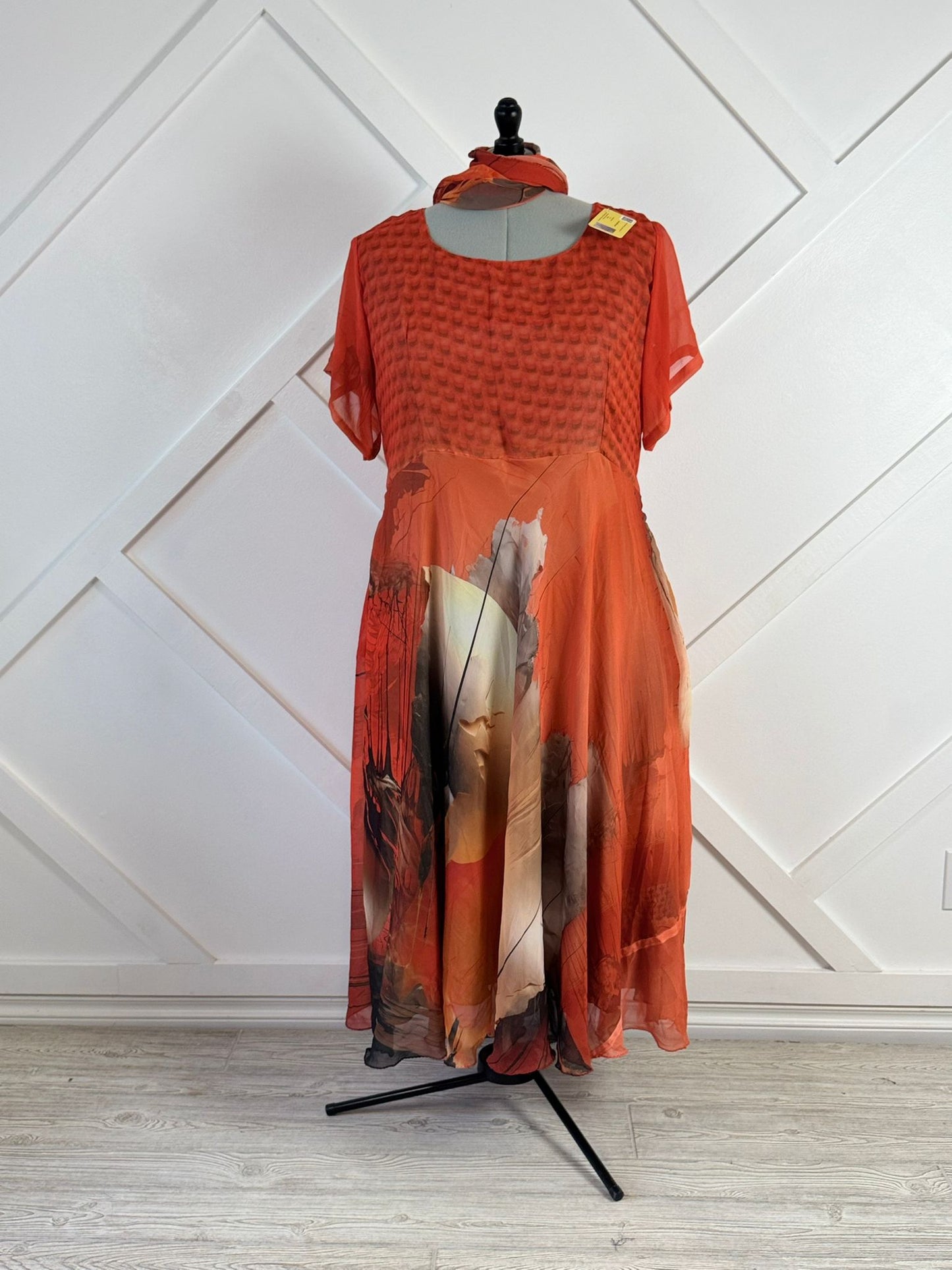 Christy.M-Digital print Plus LINED Viya-Dispatch Payment - Rangeelaa- Fairtrade Sustainable Women's Clothing