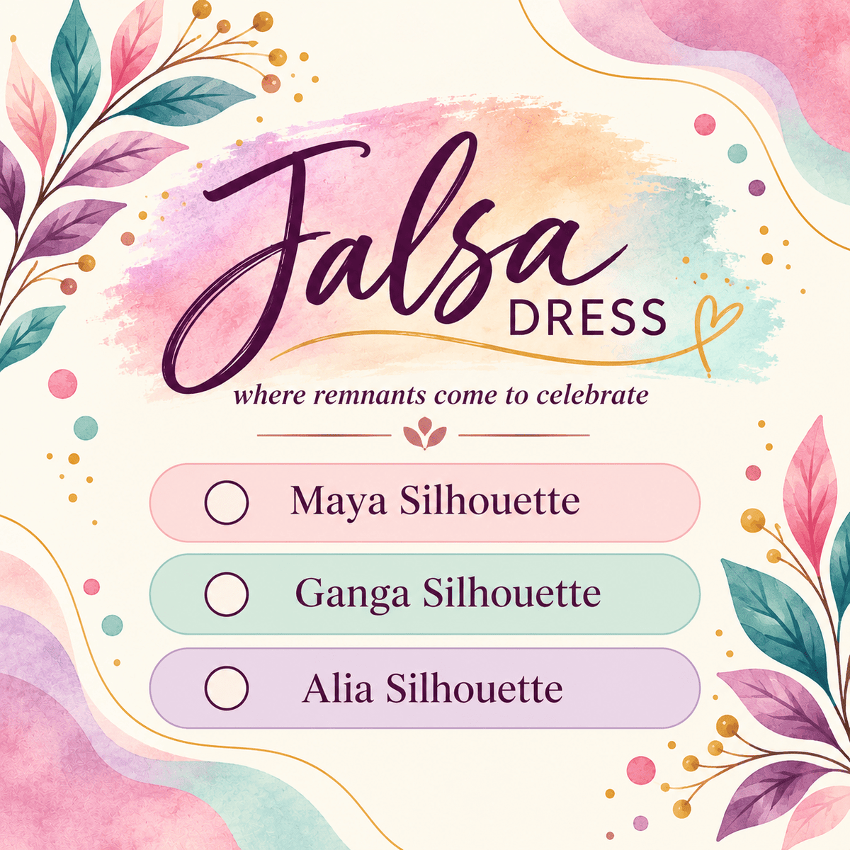 Jalsa Dresses - Rangeelaa- Fairtrade Sustainable Women's Clothing