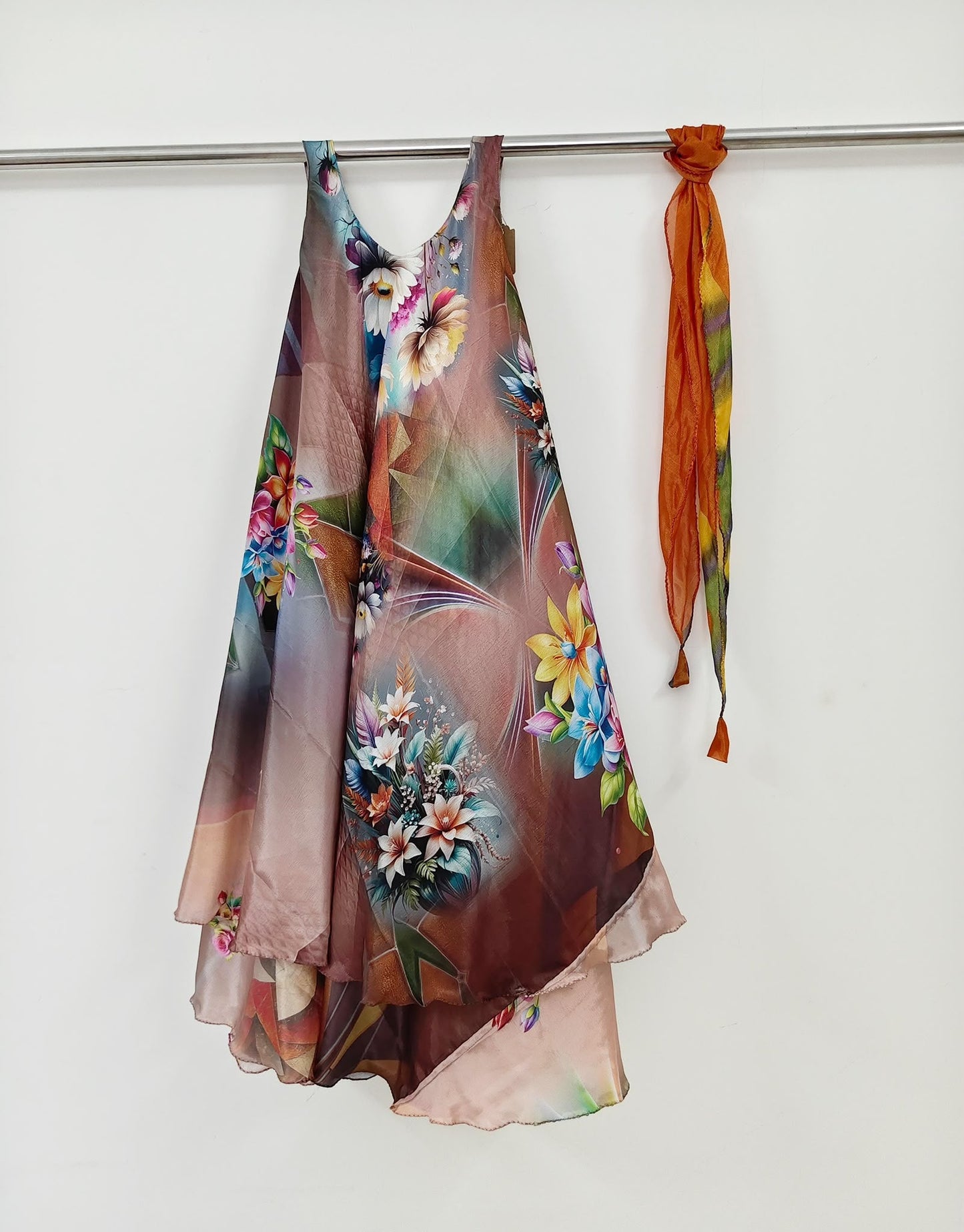 Karen.J-Digital print Non Plus Mahika-Dispatch Payment - Rangeelaa- Fairtrade Sustainable Women's Clothing