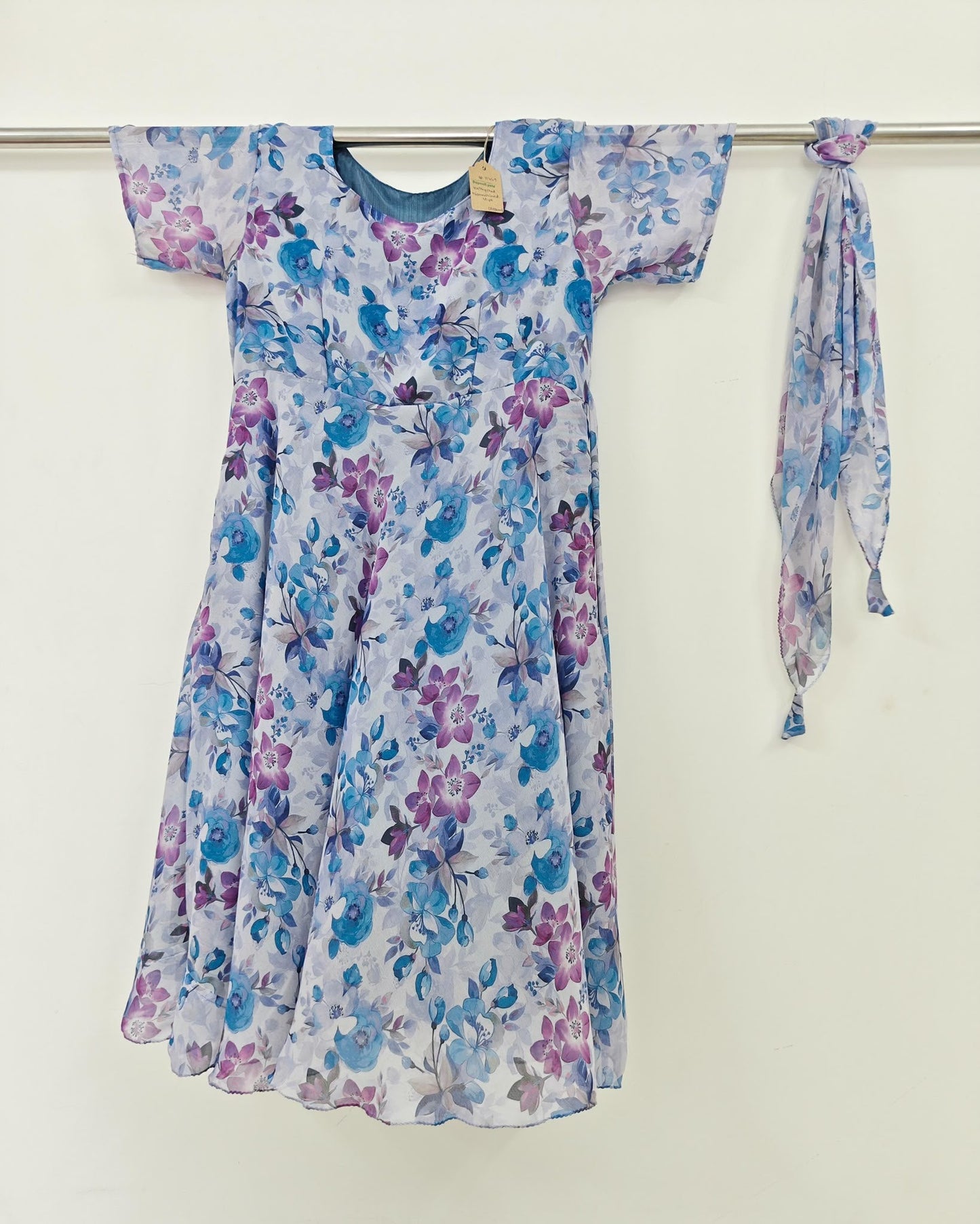 Kathy.C-Digital print Non Plus LINED Viya-Dispatch Payment - Rangeelaa- Fairtrade Sustainable Women's Clothing
