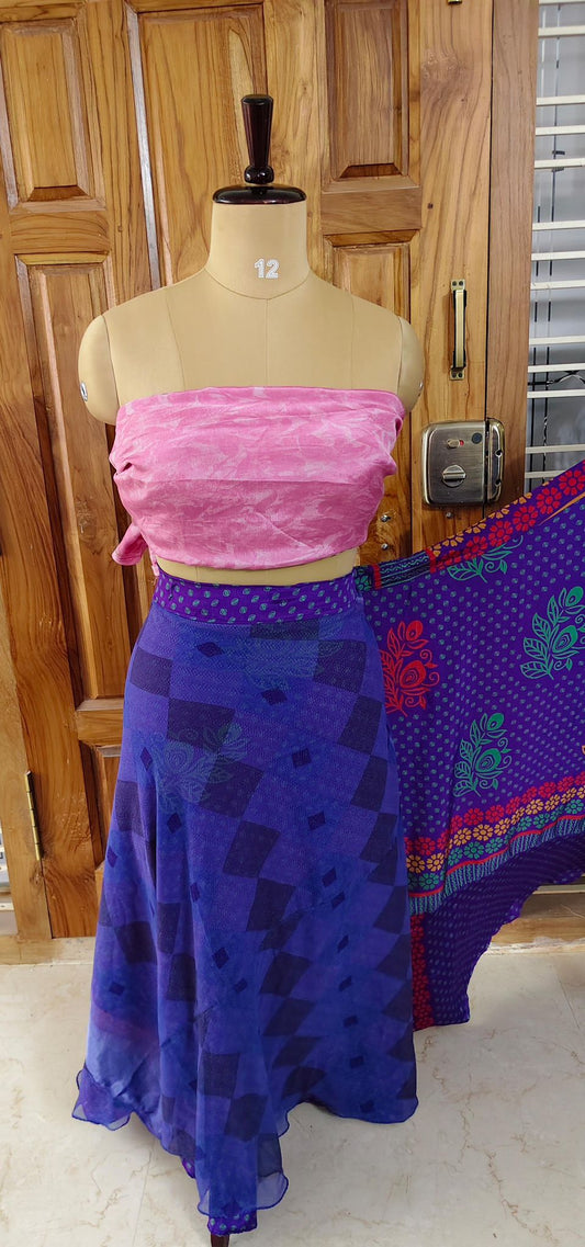 Maria.G-Dispatch payment for Premium Goddess Skirt - Rangeelaa- Fairtrade Sustainable Women's Clothingsaree wrap skirts