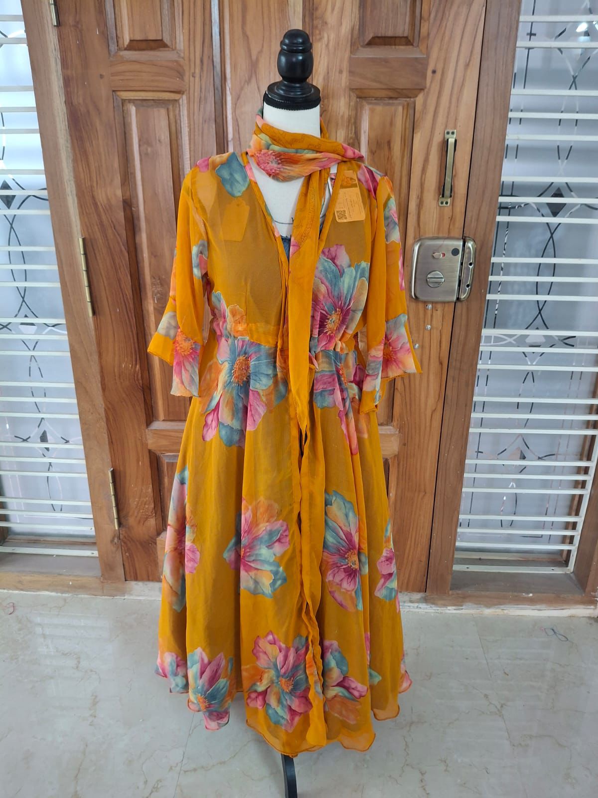 Martha.P-Non Plus Alima Dress Set-Dispatch Payment - Rangeelaa- Fairtrade Sustainable Women's Clothing