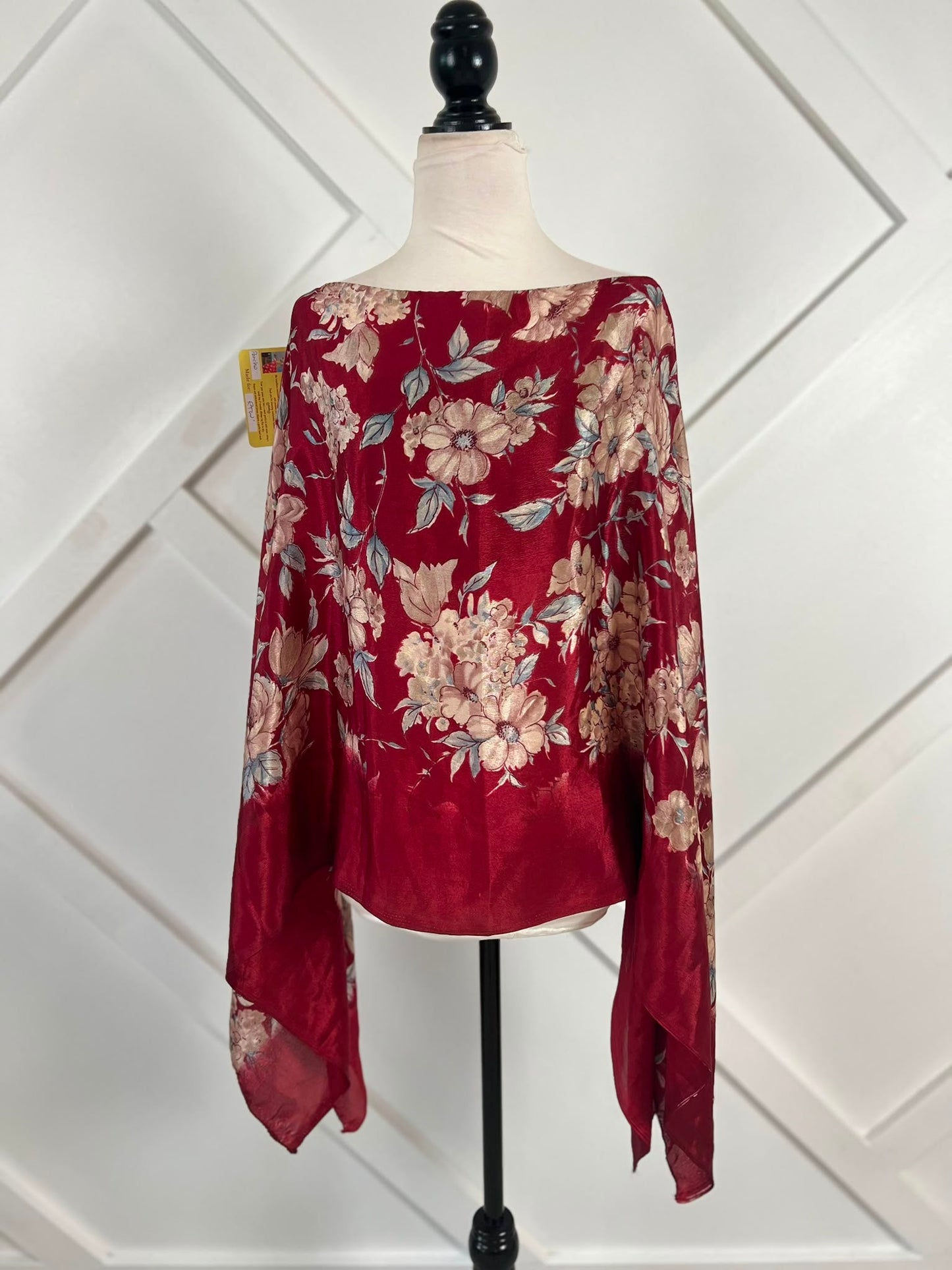 Poncho-012 - Rangeelaa- Fairtrade Sustainable Women's Clothing