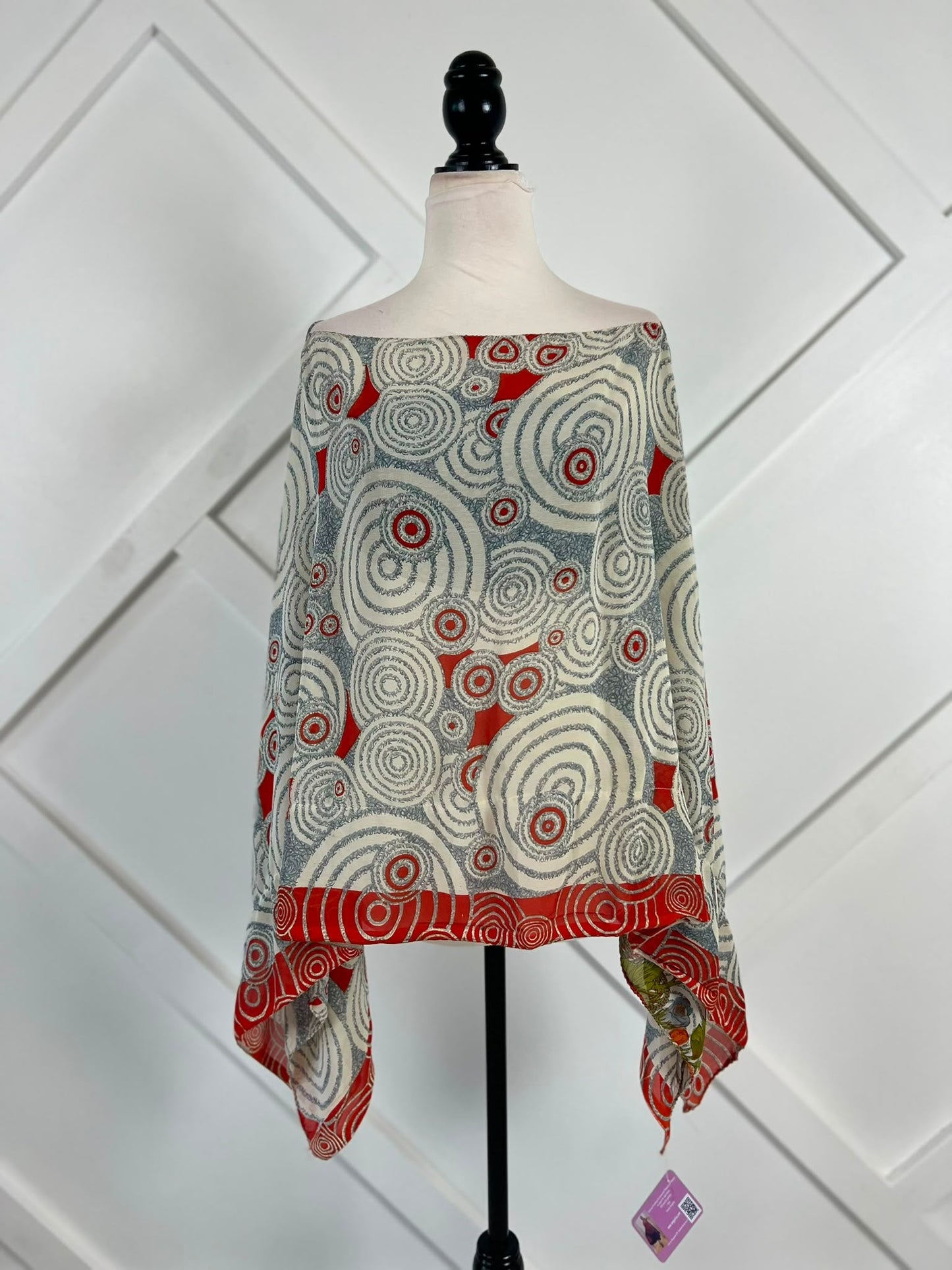 Poncho-016 - Rangeelaa- Fairtrade Sustainable Women's Clothing