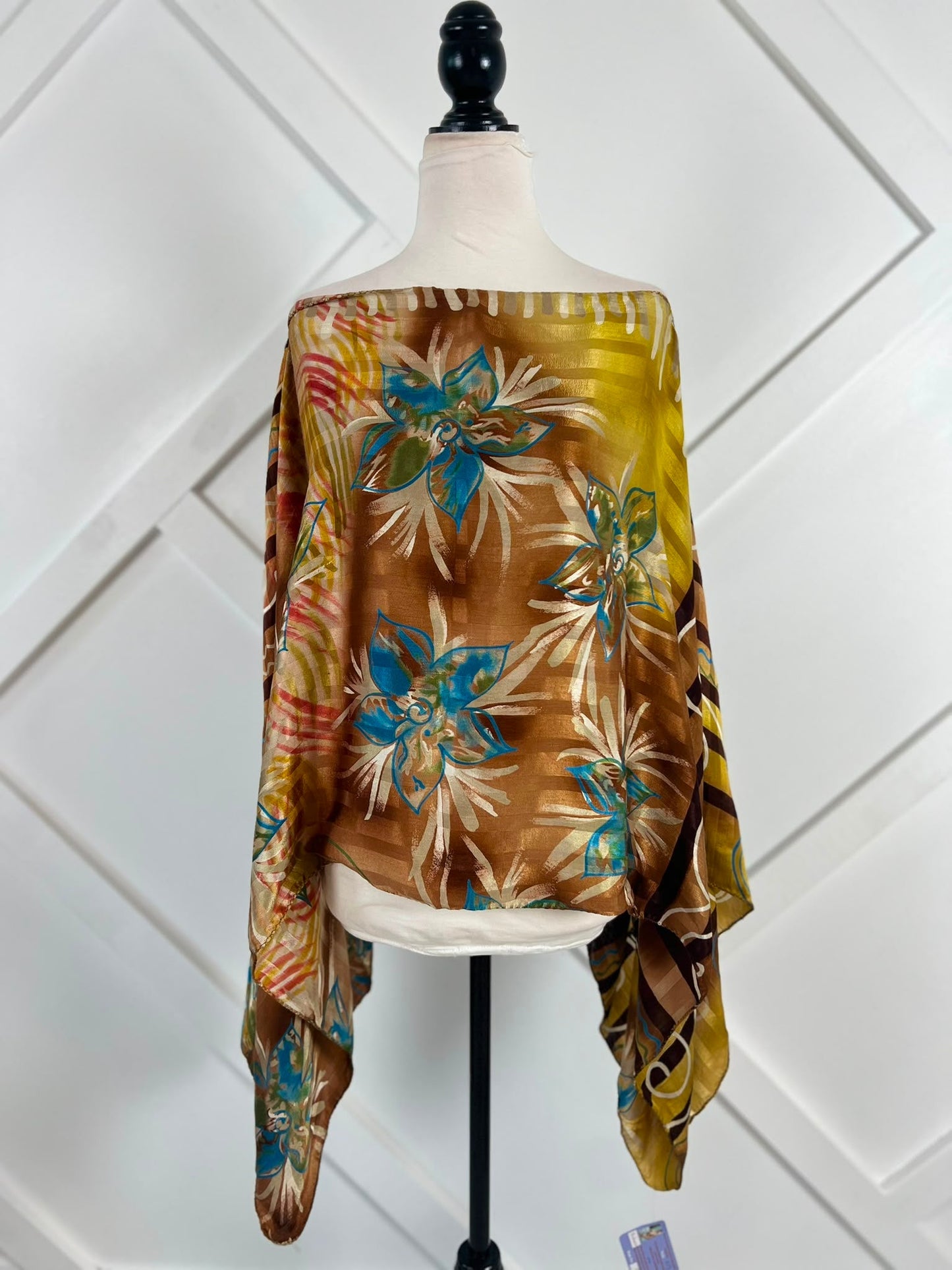 Poncho-017 - Rangeelaa- Fairtrade Sustainable Women's Clothing