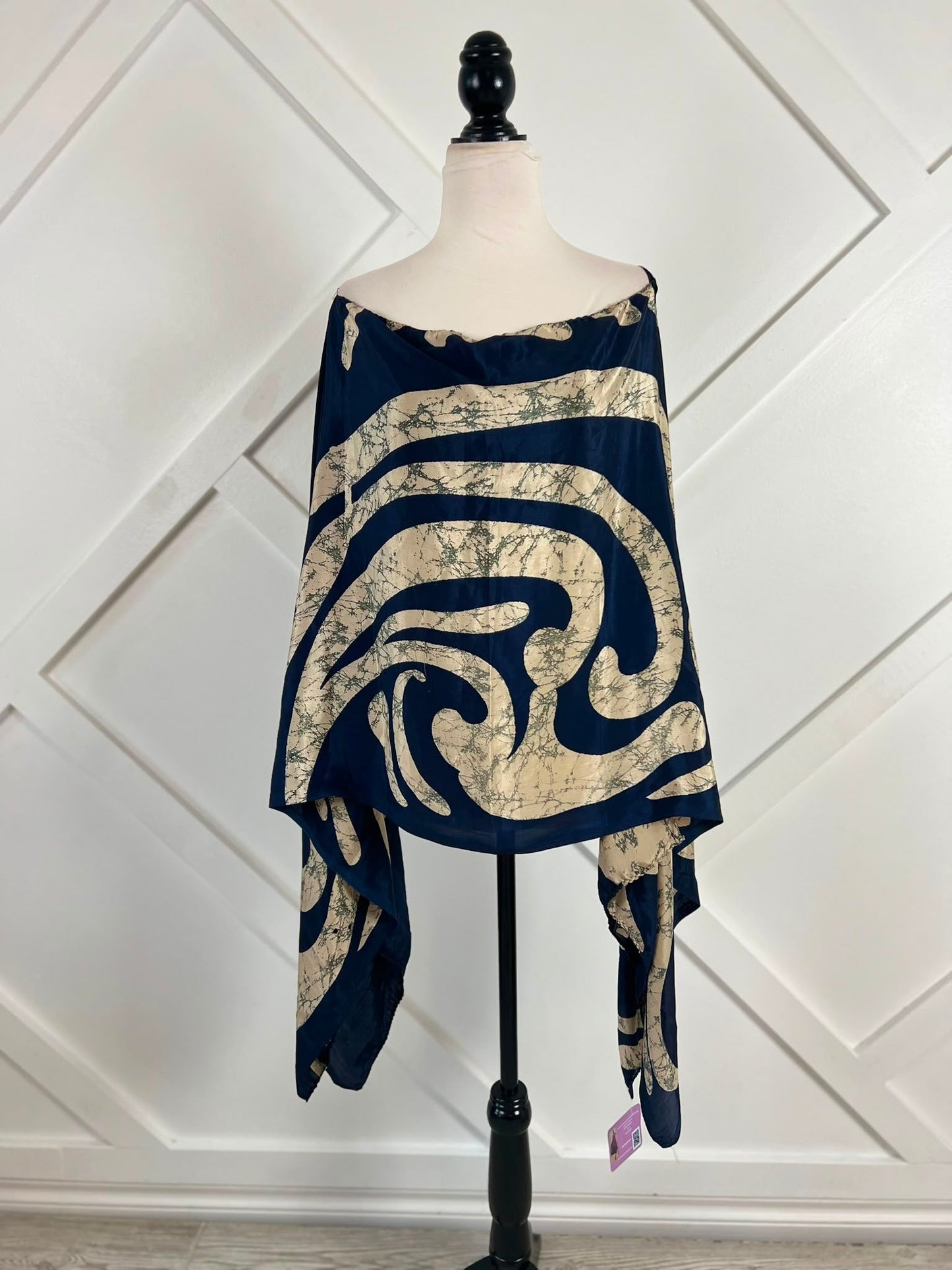 Poncho-018 - Rangeelaa- Fairtrade Sustainable Women's Clothing