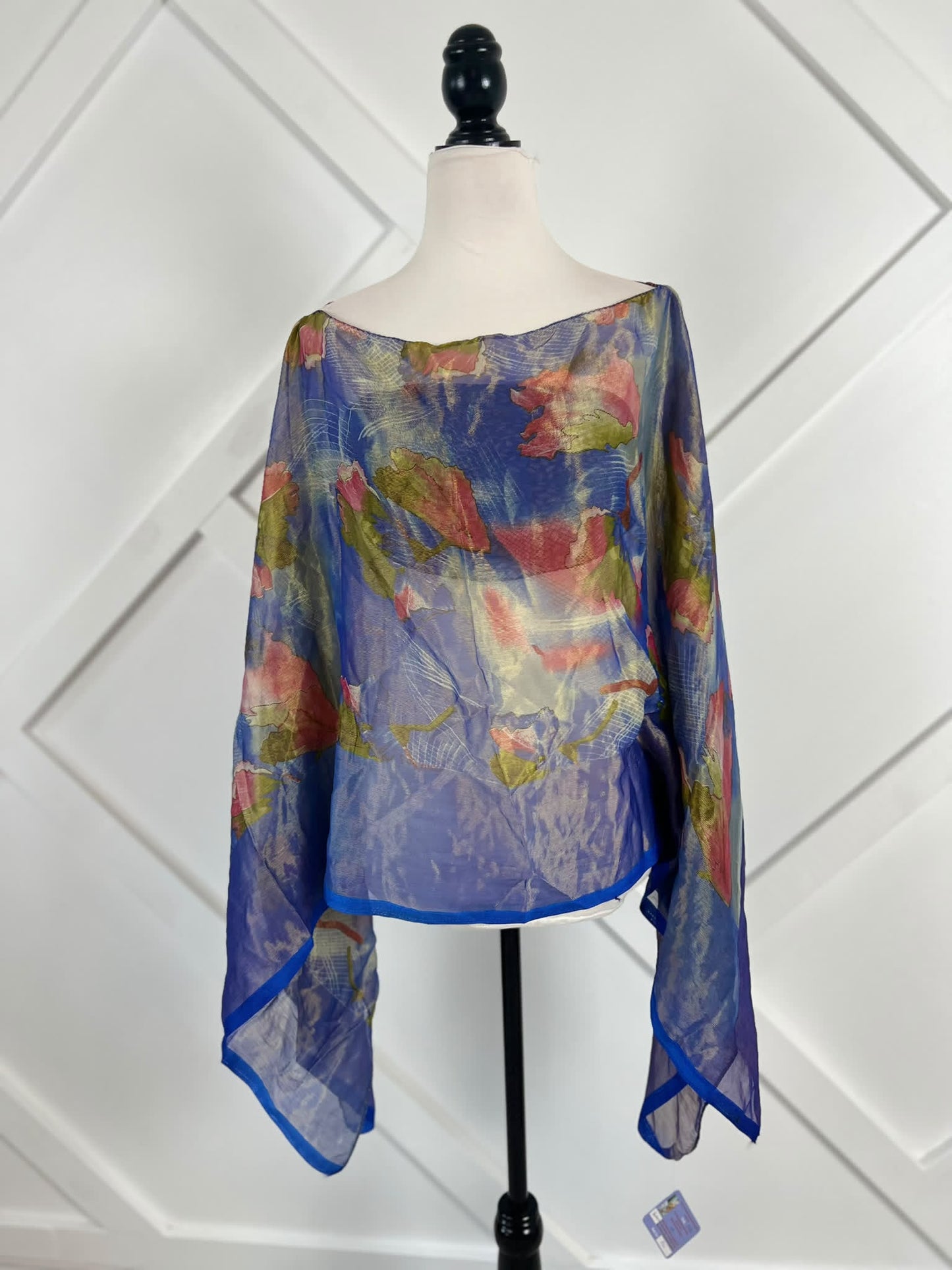 Poncho-026 - Rangeelaa- Fairtrade Sustainable Women's Clothing