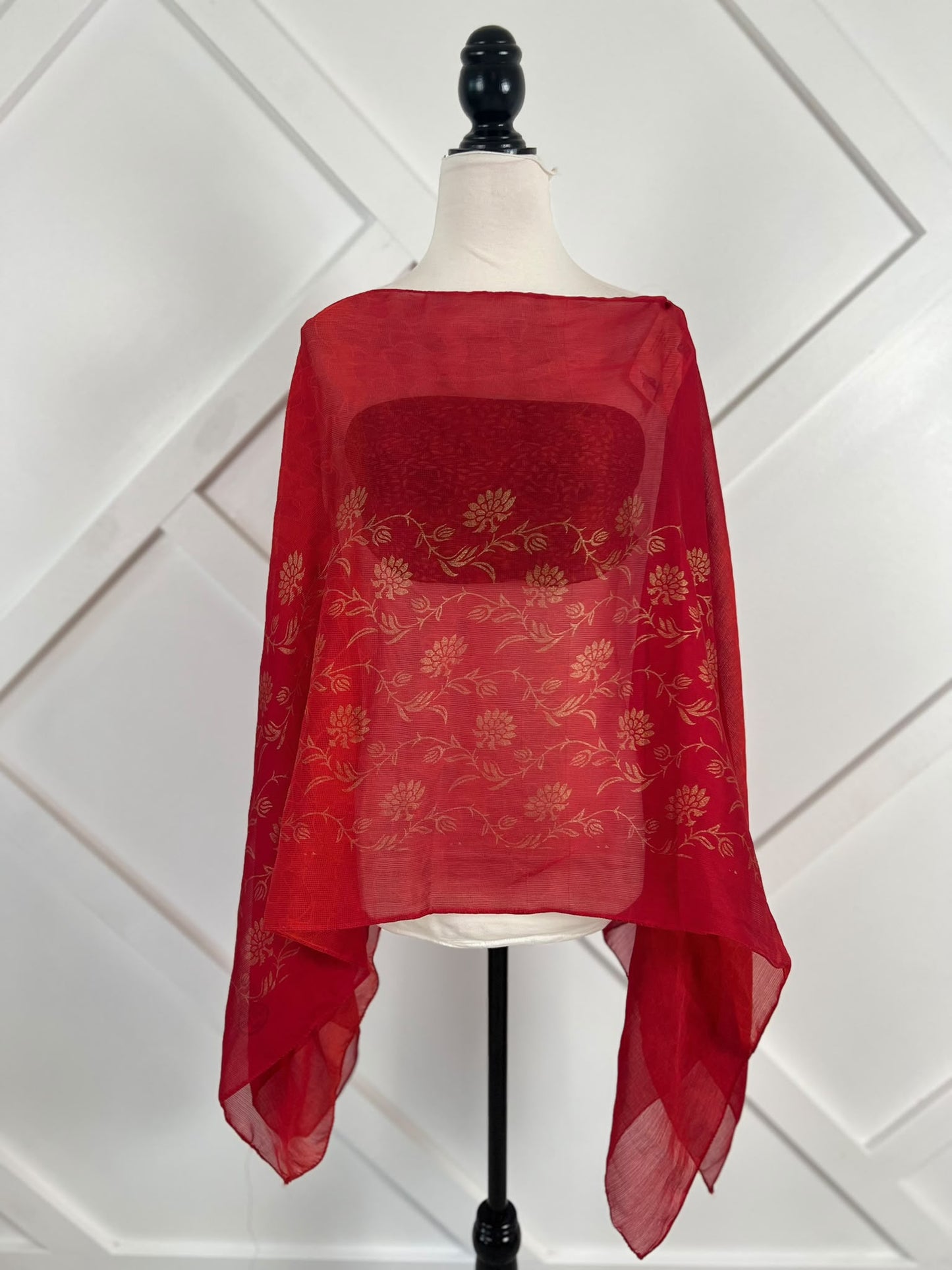 Poncho-031 - Rangeelaa- Fairtrade Sustainable Women's Clothing