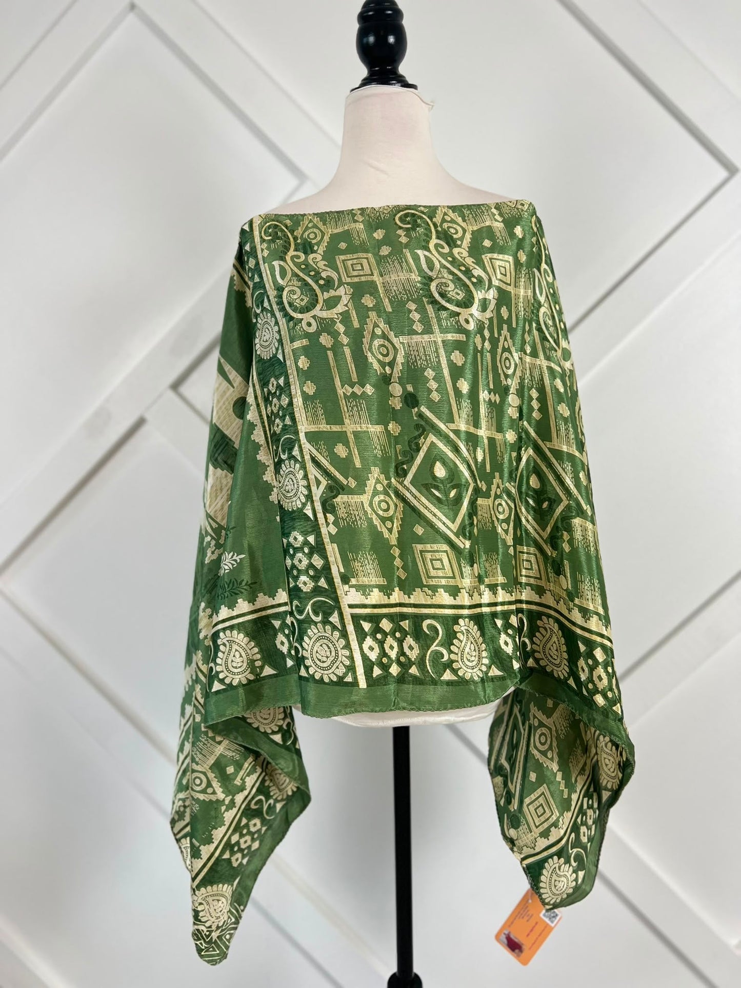 Poncho-036 - Rangeelaa- Fairtrade Sustainable Women's Clothing
