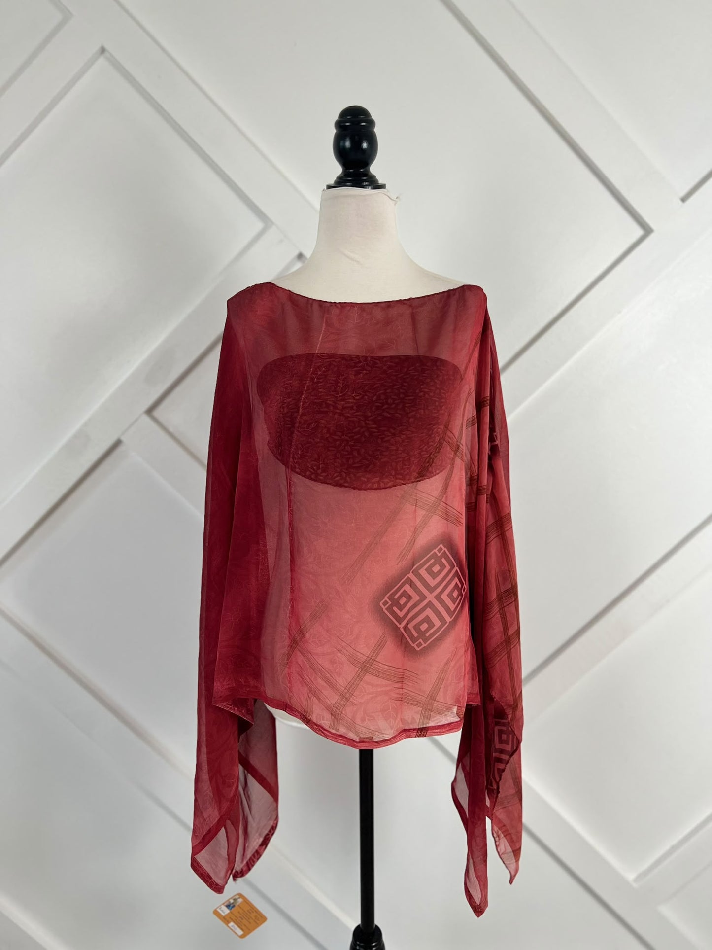 Poncho-042 - Rangeelaa- Fairtrade Sustainable Women's Clothing