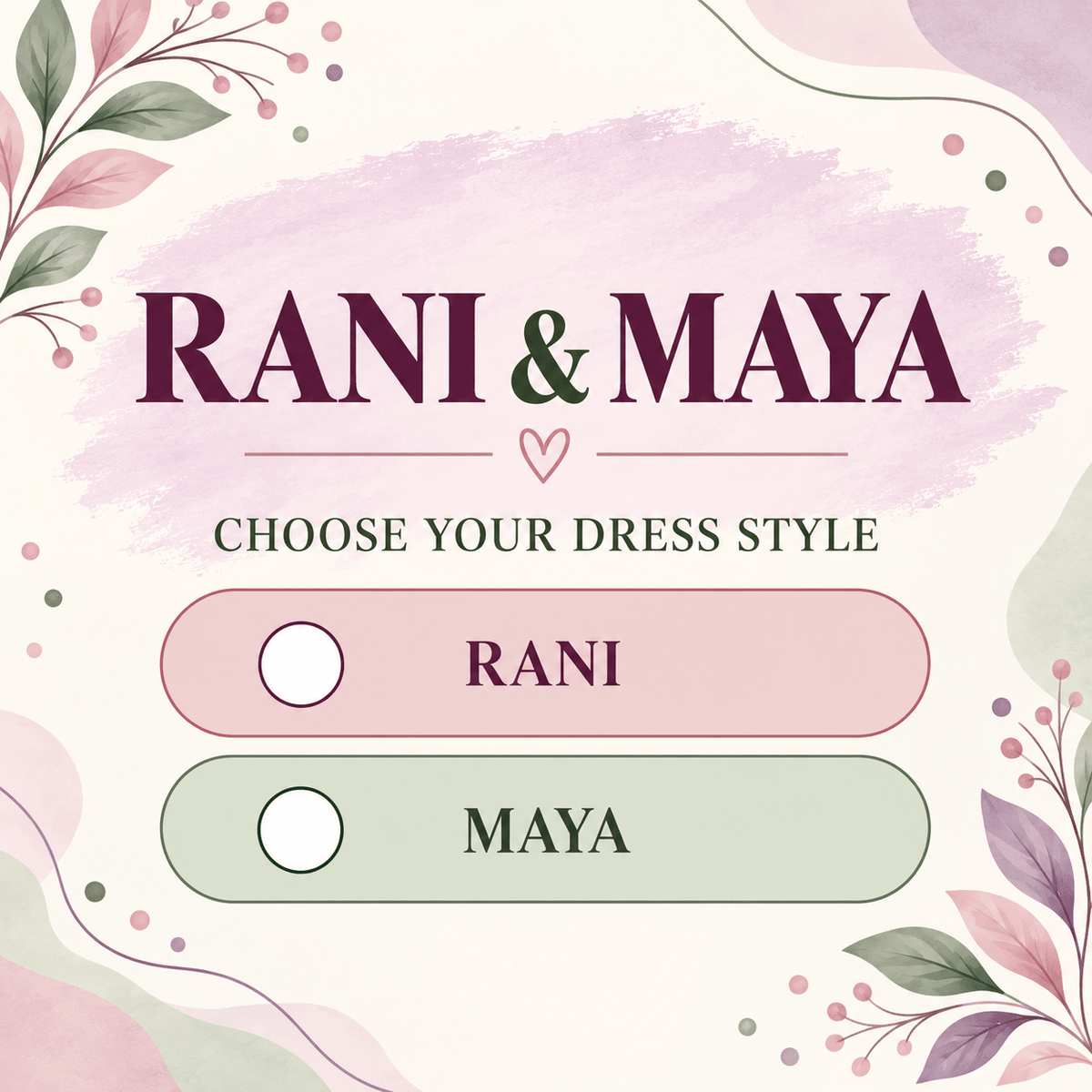 Rani/Maya - Rangeelaa- Fairtrade Sustainable Women's Clothing