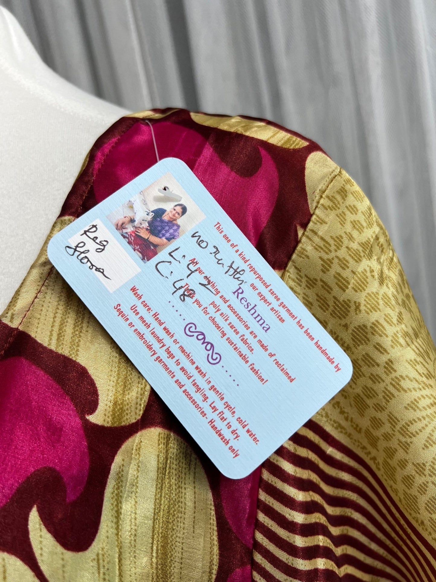 Regular Flora with no frills - 002 - Rangeelaa - Fairtrade Sustainable Women's Clothing