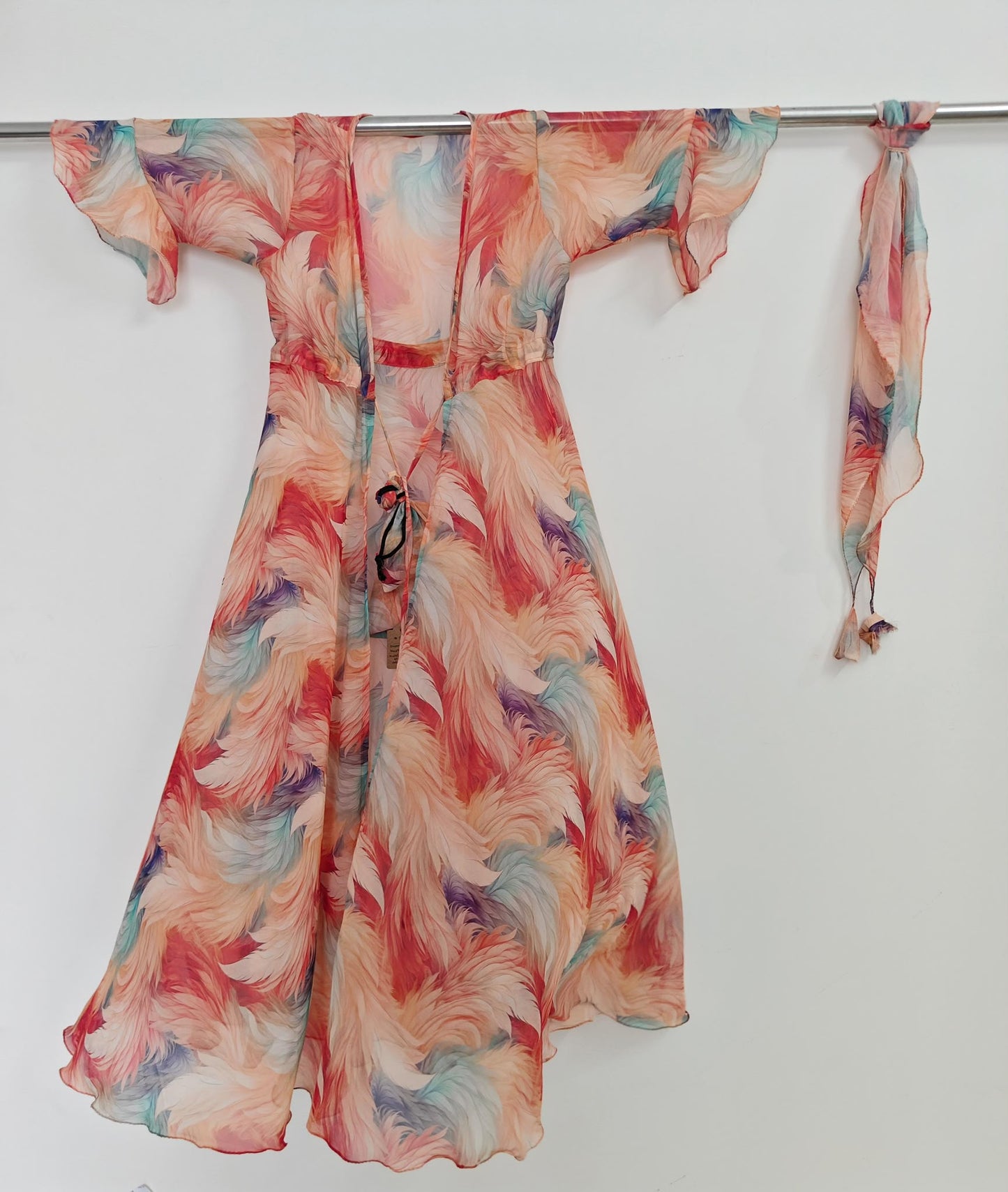 Martha.P-Digital print Non Plus Alia Shrug-Dispatch Payment
