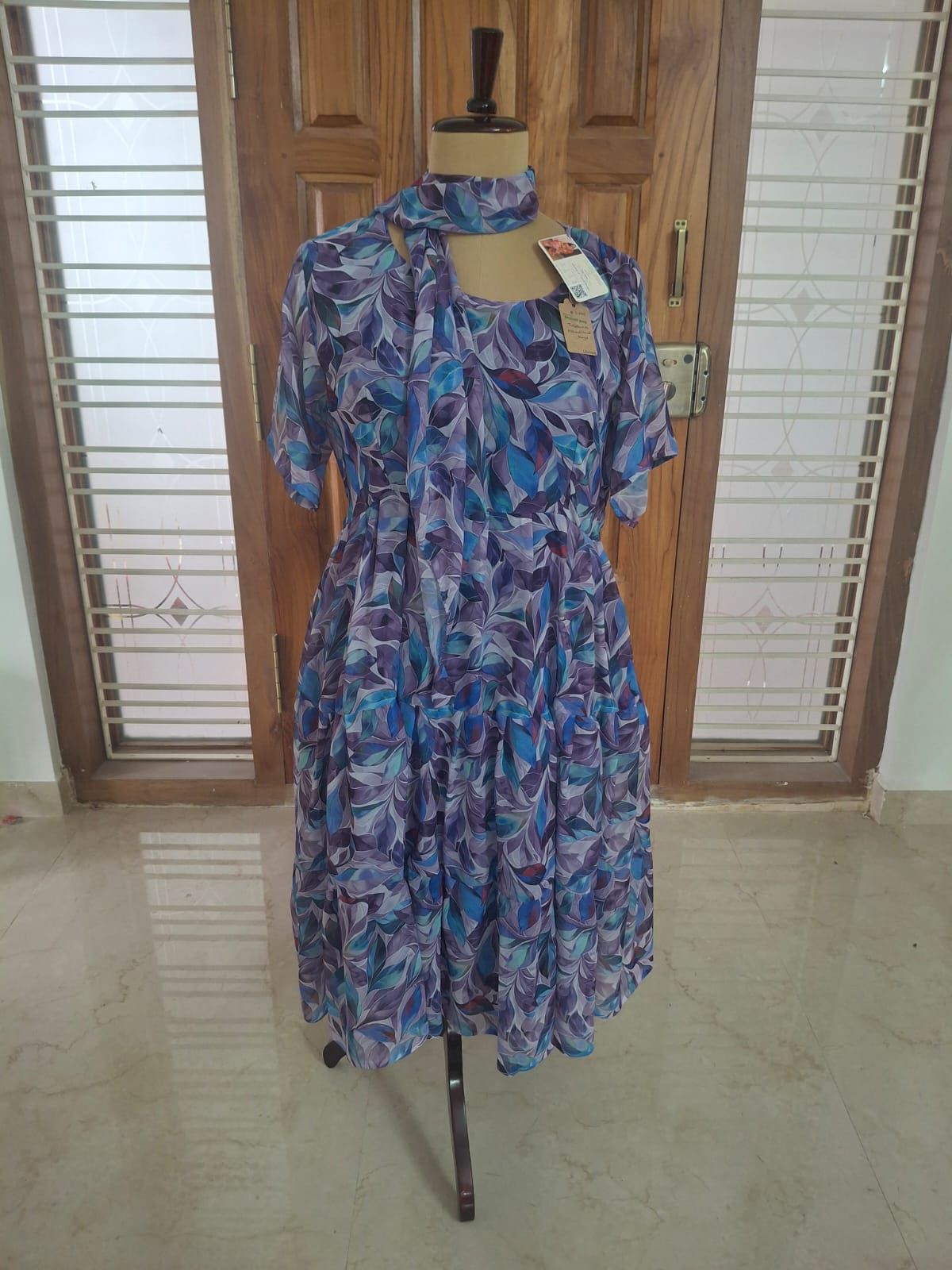 Julie.M-Digital print Non Plus LINED Maya Dress-Dispatch Payment