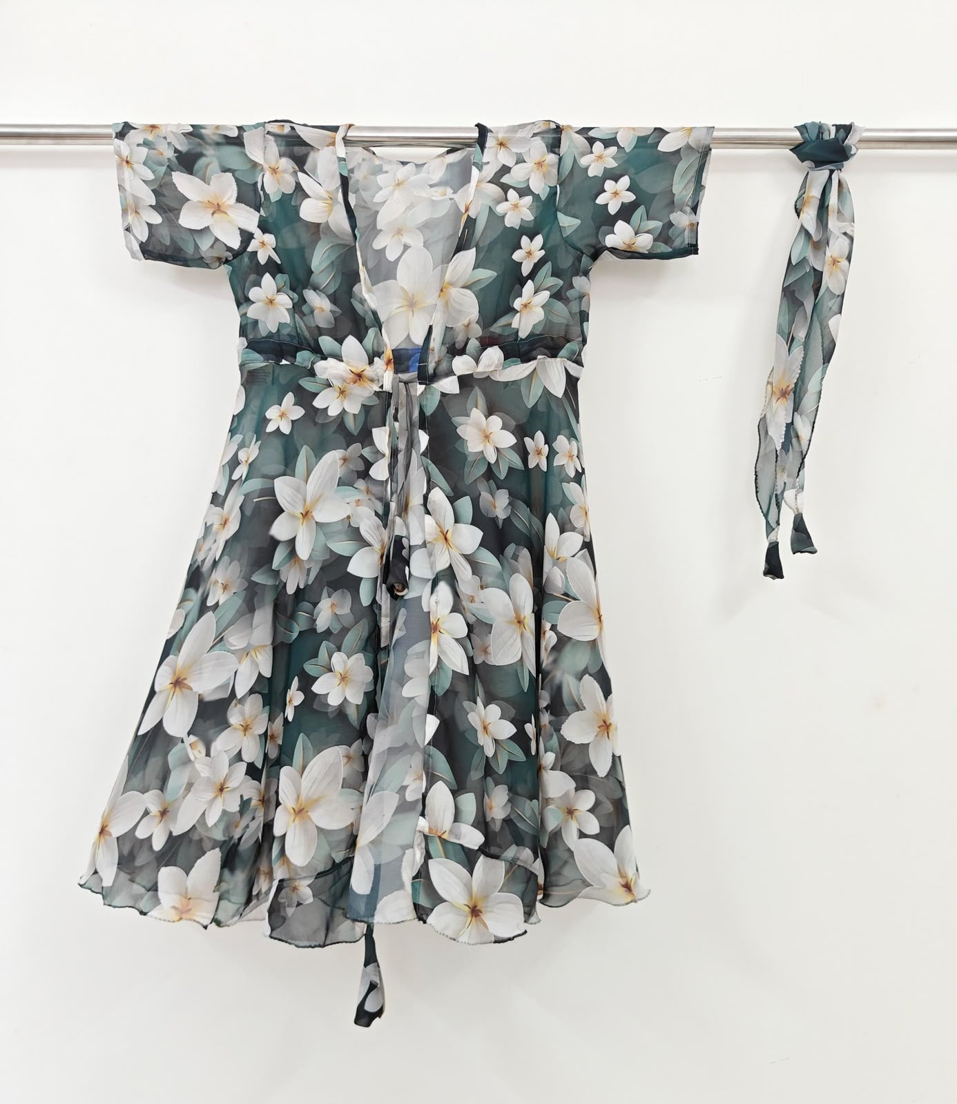Sarah.B-Digital print Non Plus Alia Shrug-Dispatch Payment
