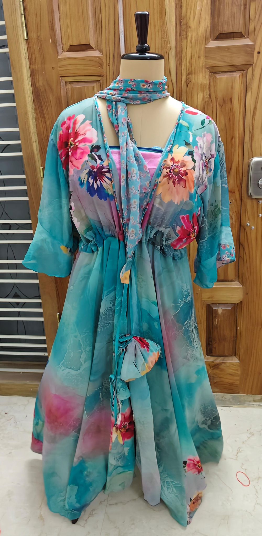 Lorie.A-Digital print Plus Alia Shrug-Dispatch Payment