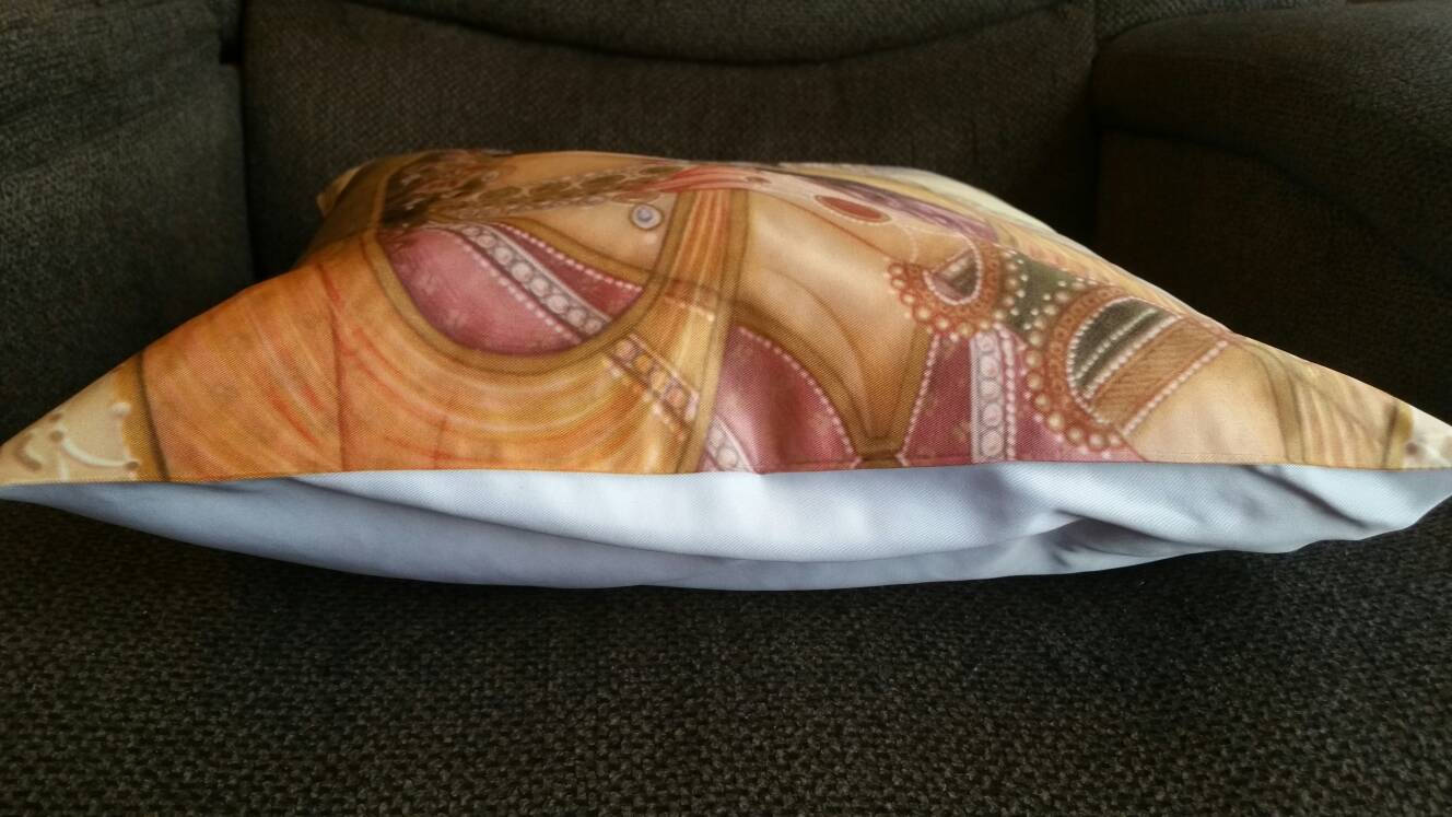 Maharani-Digital Print Bohemian Cushion Covers - Rangeelaa- Fairtrade Sustainable Women's ClothingEthnic Cushion Covers