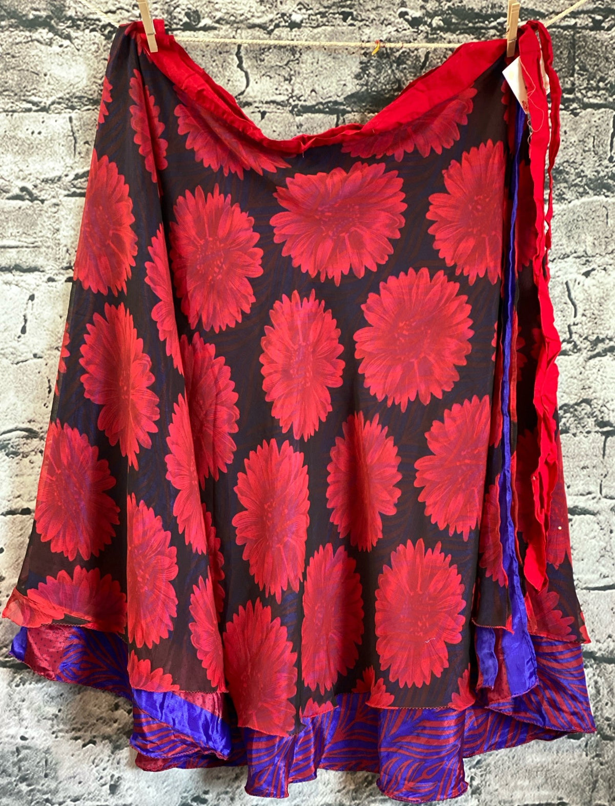Festive sari wrap Skirts Collection - Rangeelaa- Fairtrade Sustainable Women's Clothing