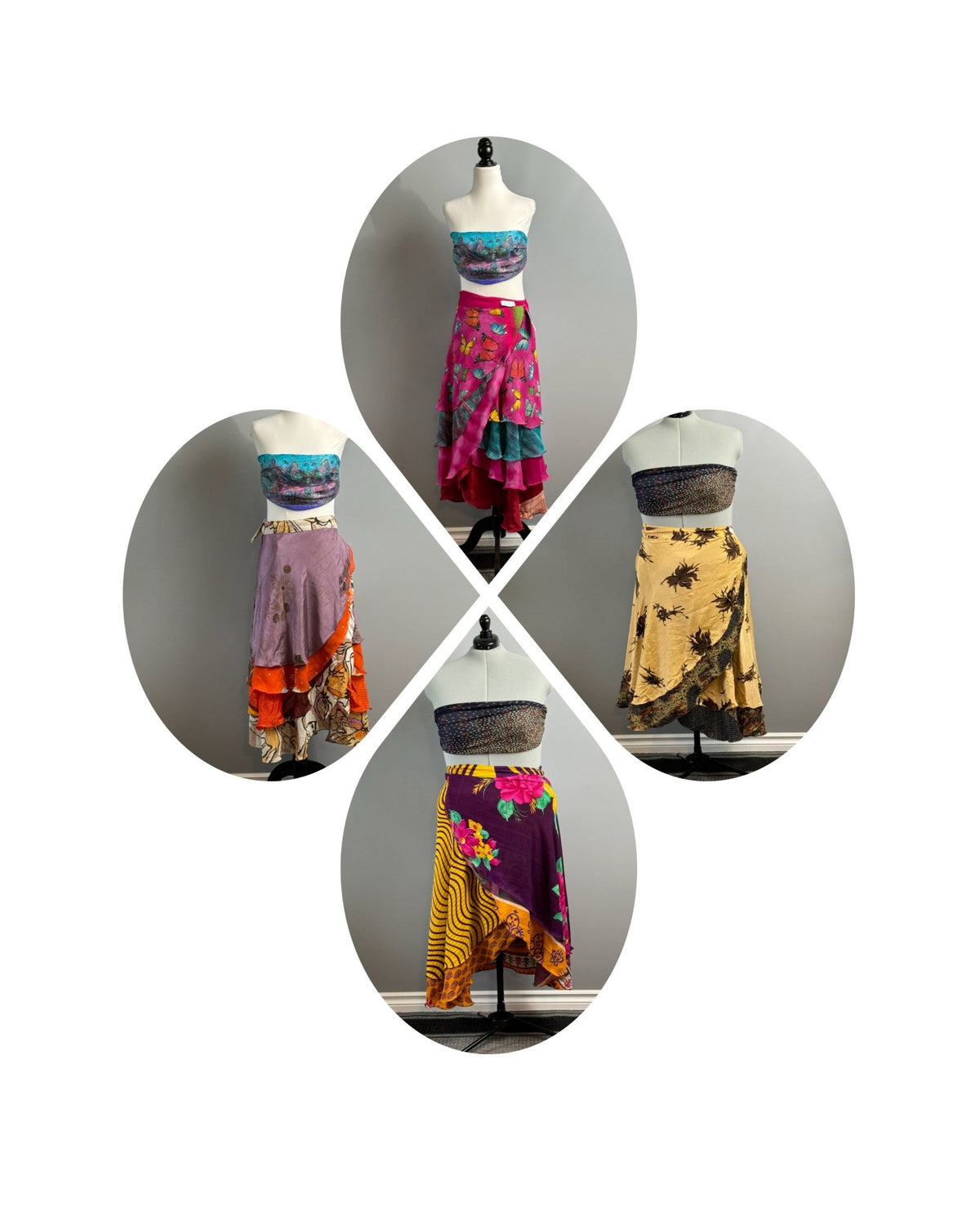 Harmony Layered Skirts Collection - Rangeelaa- Fairtrade Sustainable Women's Clothing