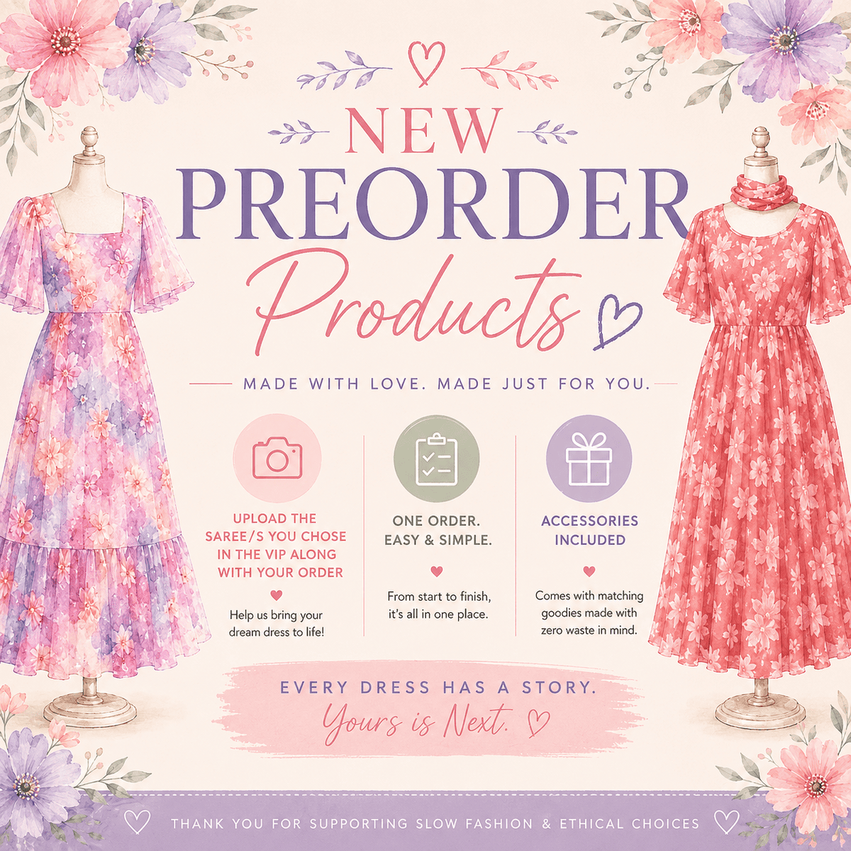 New Preorder Groups - Rangeelaa- Fairtrade Sustainable Women's Clothing