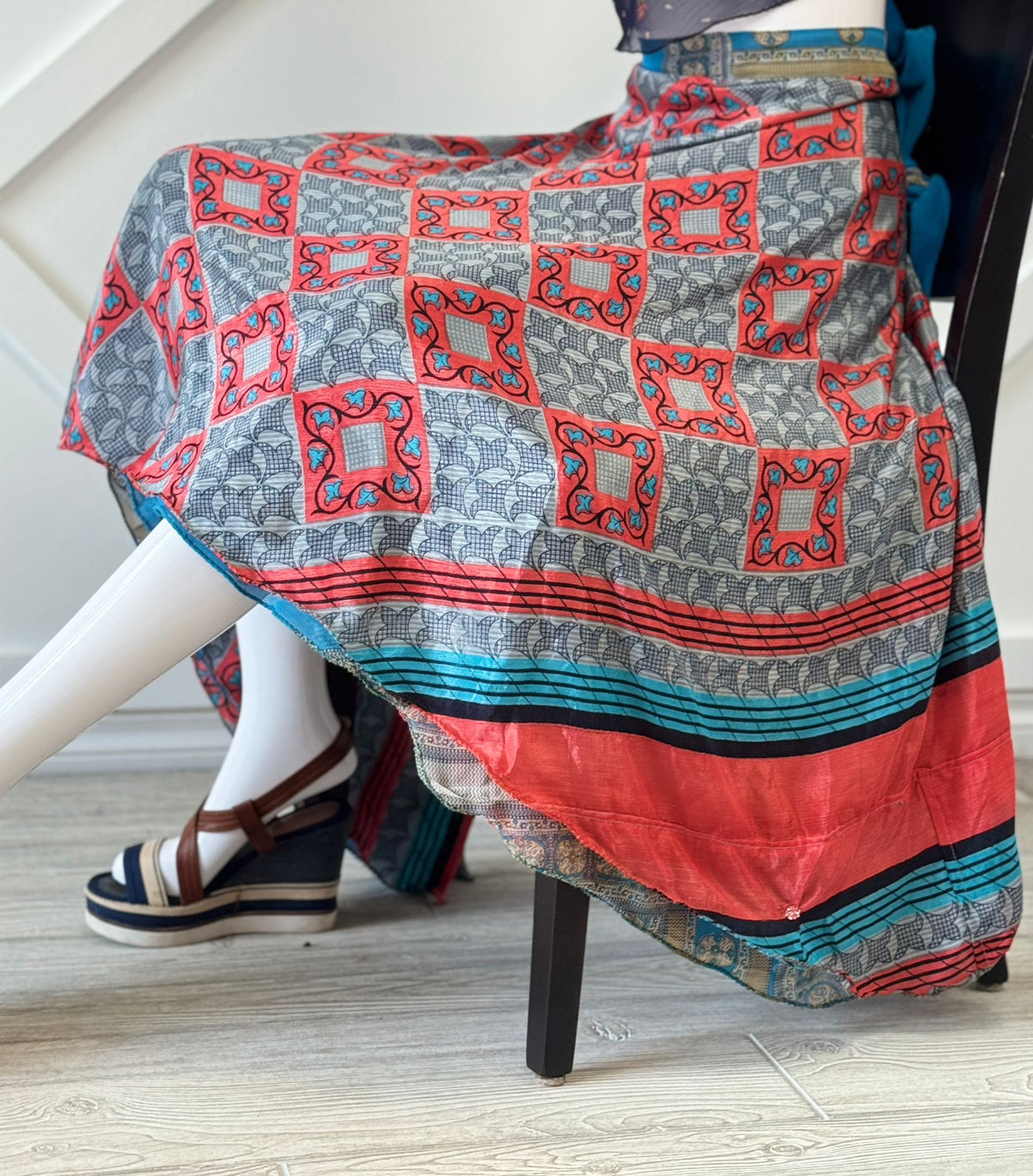 Premium XL Calf Length Skirts Collection - Rangeelaa- Fairtrade Sustainable Women's Clothing