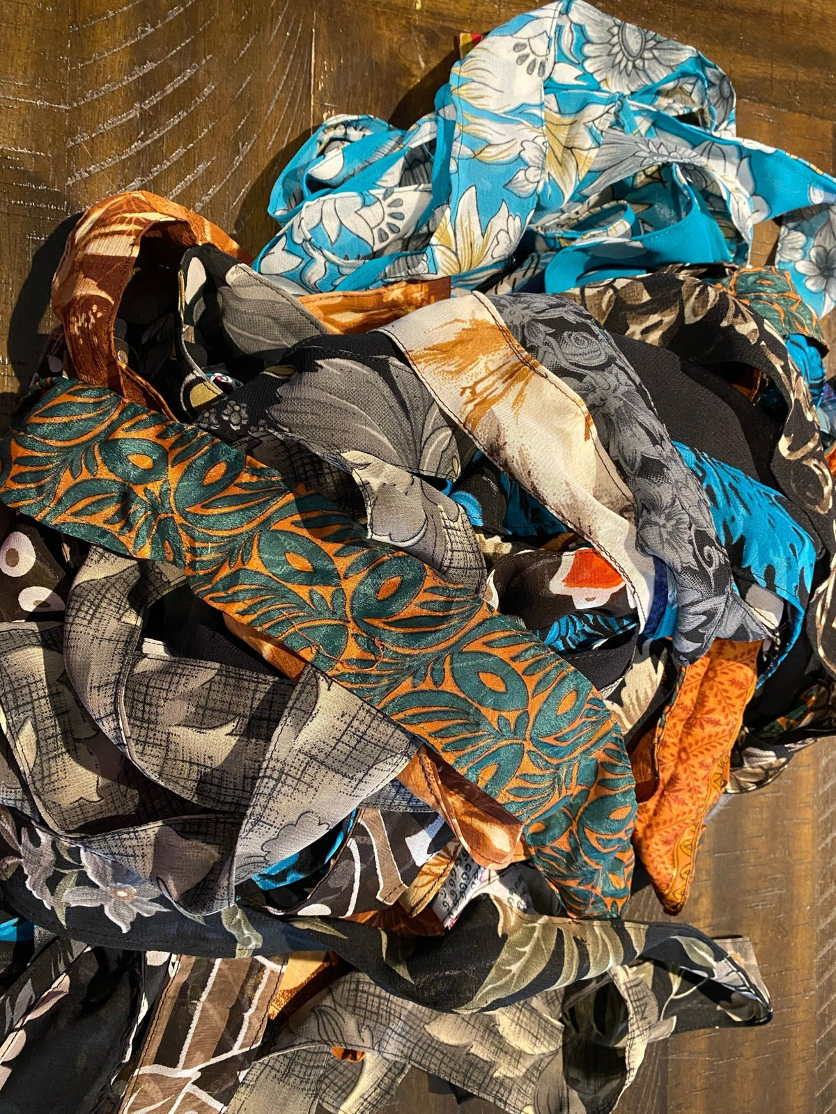Sari saree remnant Waistbands - Rangeelaa- Fairtrade Sustainable Women's Clothing