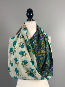 40 inch Reversible Infinity Scarf-A006