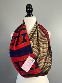 40 inch Reversible Infinity Scarf-A007