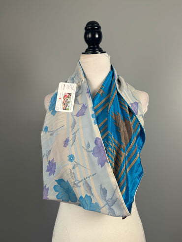 40 inch Reversible Infinity Scarf - A035 - Rangeelaa - Fairtrade Sustainable Women's Clothing