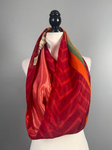 40 inch Reversible Infinity Scarf-A041