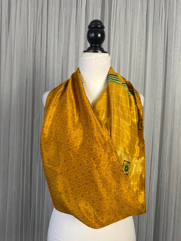 40 inch Reversible Infinity Scarf - J06 - Rangeelaa - Fairtrade Sustainable Women's Clothing
