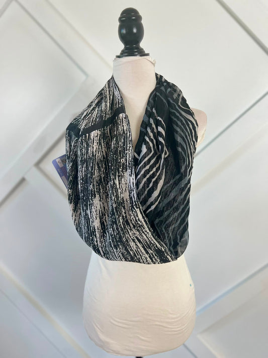 40 inch Reversible Infinity Scarf (short)-100 - Rangeelaa- Fairtrade Sustainable Women's Clothingscarf