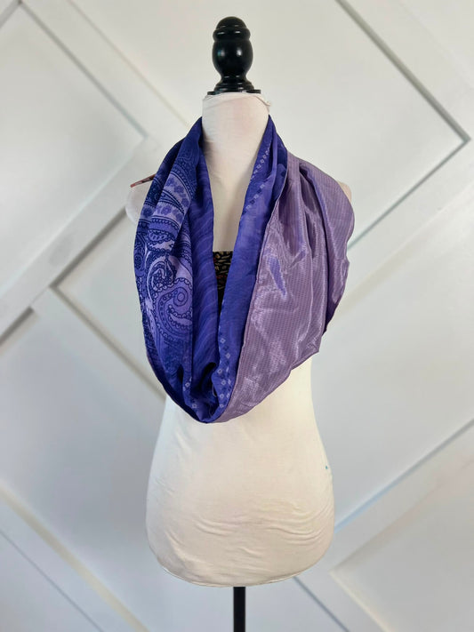 40 inch Reversible Infinity Scarf (short)-113 - Rangeelaa- Fairtrade Sustainable Women's Clothingscarf