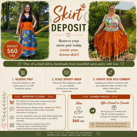Skirt Preorder-Partial  Deposit