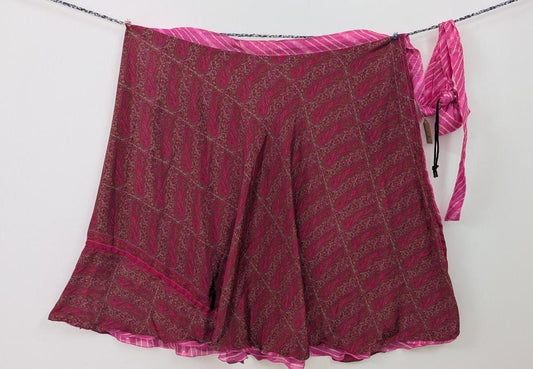 Athena.T-Premium XL Ankle skirt-ES006 - Rangeelaa- Fairtrade Sustainable Women's Clothingsaree wrap skirts