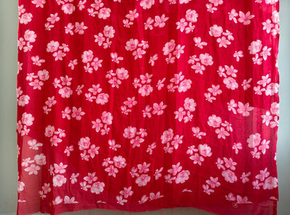 Blossoms in Red - Rangeelaa- Fairtrade Sustainable Women's Clothing