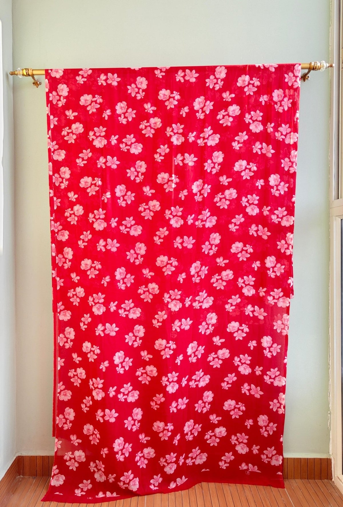 Blossoms in Red - Rangeelaa- Fairtrade Sustainable Women's Clothing