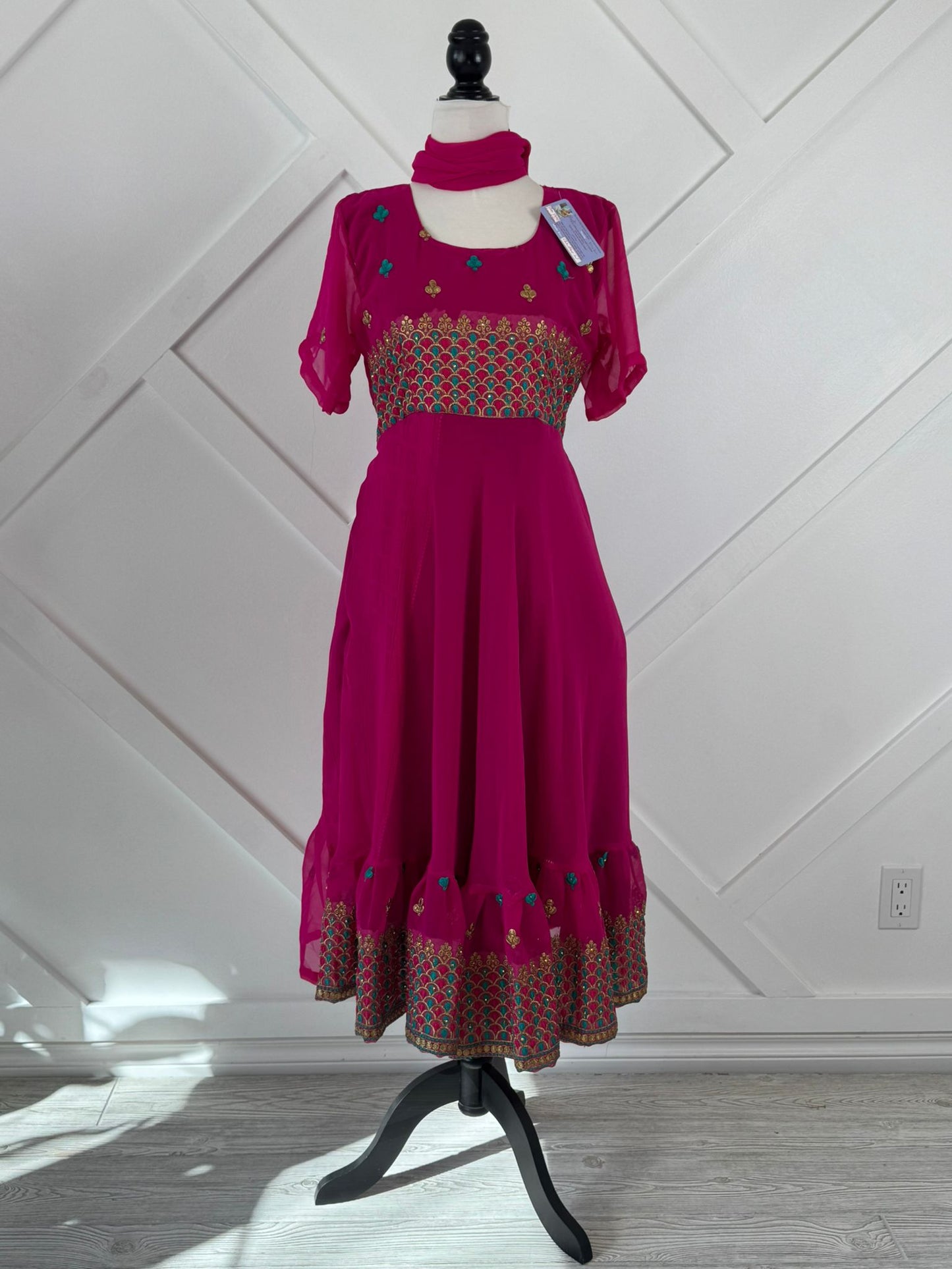 Christine.W-Embroidery Non Plus LINED Ganga-Dispatch Payment - Rangeelaa- Fairtrade Sustainable Women's Clothing