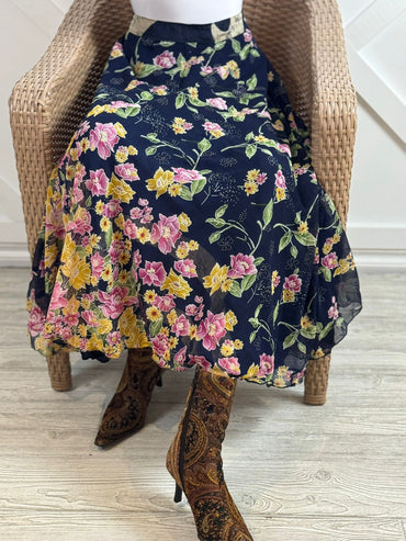 Christine.W - Final payment for Festive Regular ankle skirt - Rangeelaa - Fairtrade Sustainable Women's Clothingsaree wrap skirts