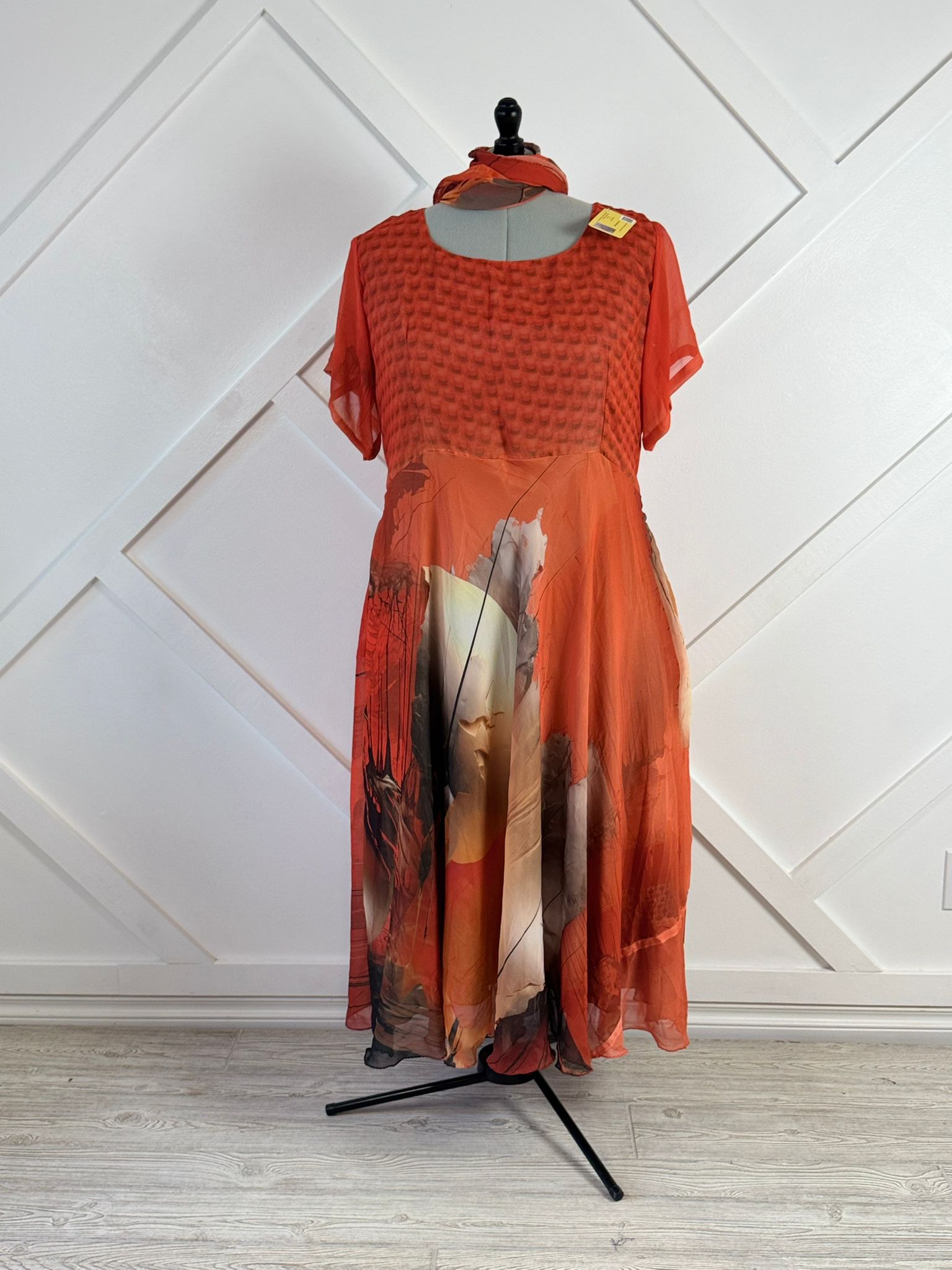 Christy.M-Digital print Plus LINED Viya-Dispatch Payment - Rangeelaa- Fairtrade Sustainable Women's Clothing