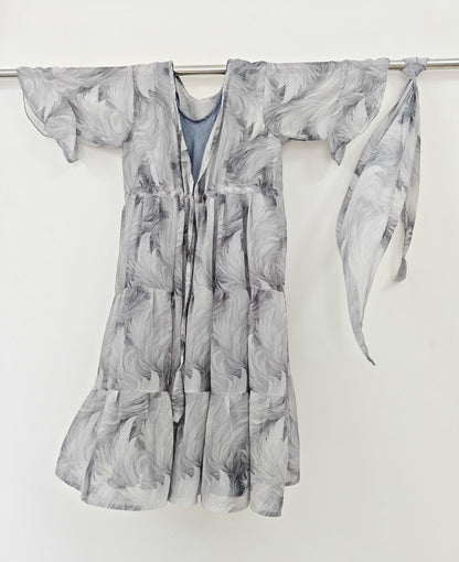 Deborah.S- Digital print Non Plus Alima Dress Set-Dispatch Payment - Rangeelaa- Fairtrade Sustainable Women's Clothing
