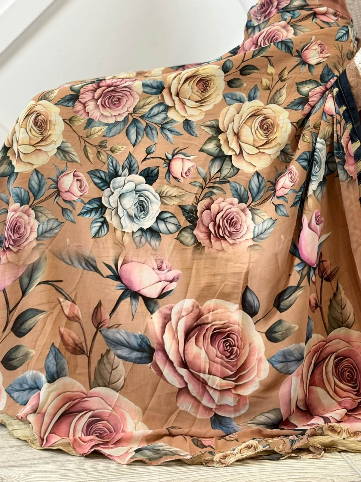 Digital print Premium Goddess Skirt-CS013 - Rangeelaa- Fairtrade Sustainable Women's Clothingskirts
