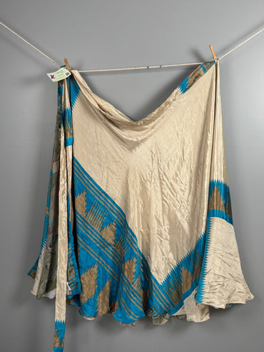 Digital print Premium Goddess Skirt - Rangeelaa - Fairtrade Sustainable Women's Clothingsaree wrap skirts