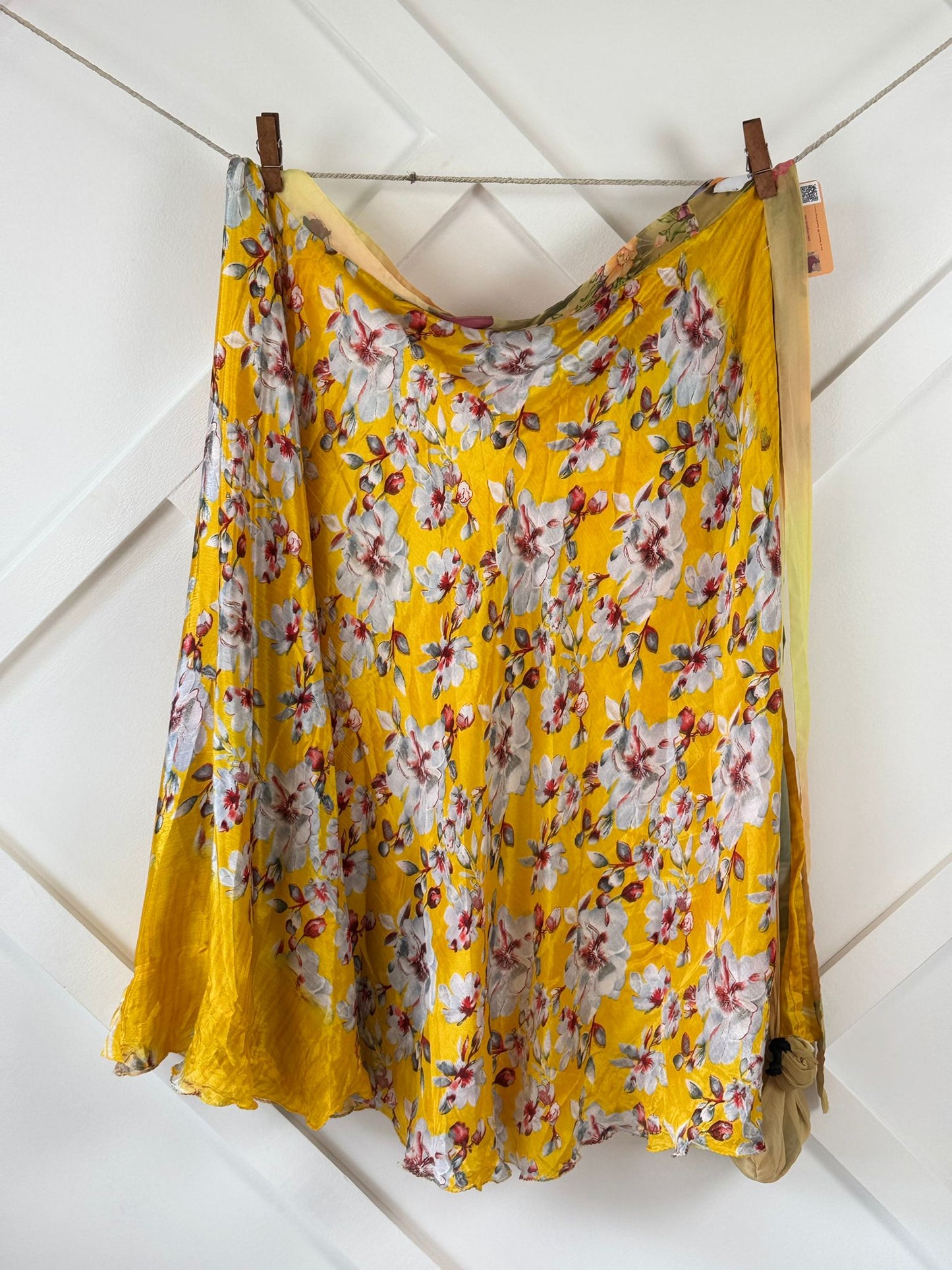 Digital print Premium Regular Ankle Skirt - M030 - Rangeelaa - Fairtrade Sustainable Women's Clothingsaree wrap skirts