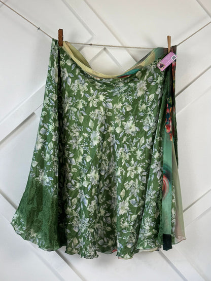 Digital print Premium Regular Ankle Skirt - M055 - Rangeelaa - Fairtrade Sustainable Women's Clothingsaree wrap skirts