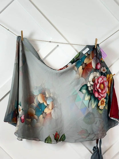 Digital print Premium XL mini skirt-ES005 - Rangeelaa- Fairtrade Sustainable Women's Clothingskirts