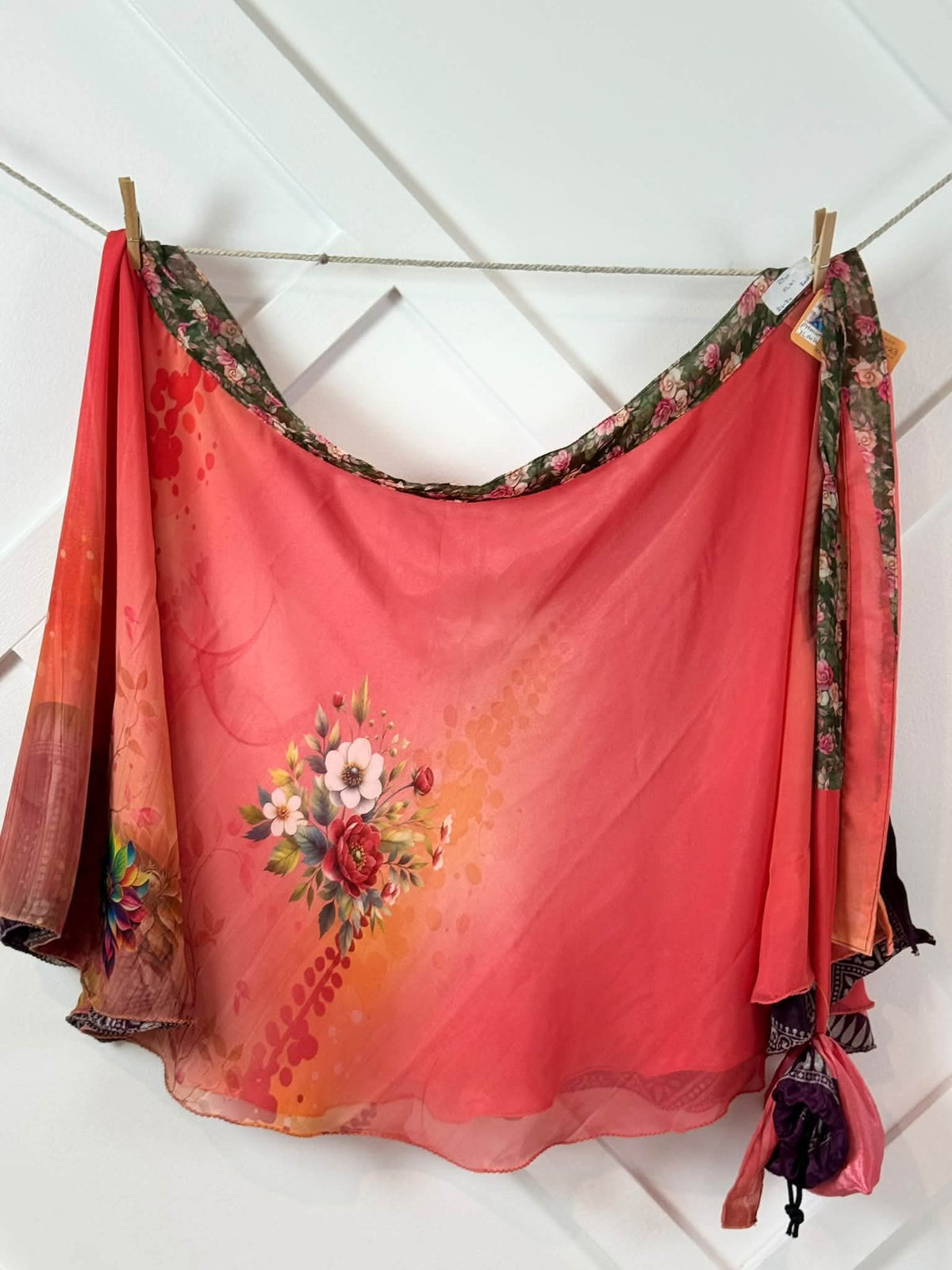 Digital print Premium XL mini skirt-ES023 - Rangeelaa- Fairtrade Sustainable Women's Clothingskirts